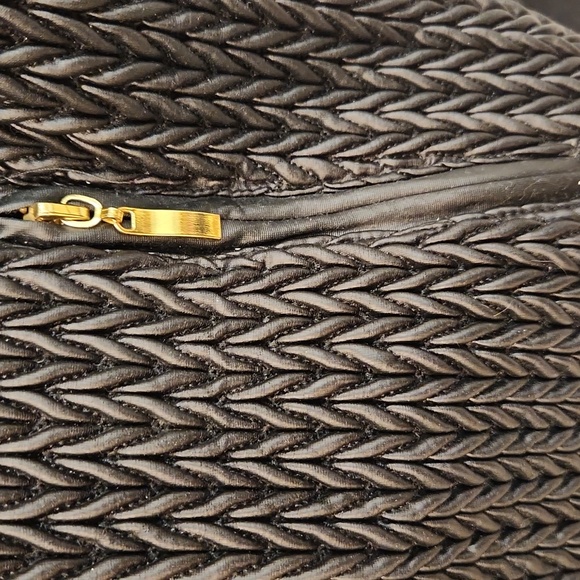 NWOT Black Unique Jacket with Gold Accents - Picture 5 of 11